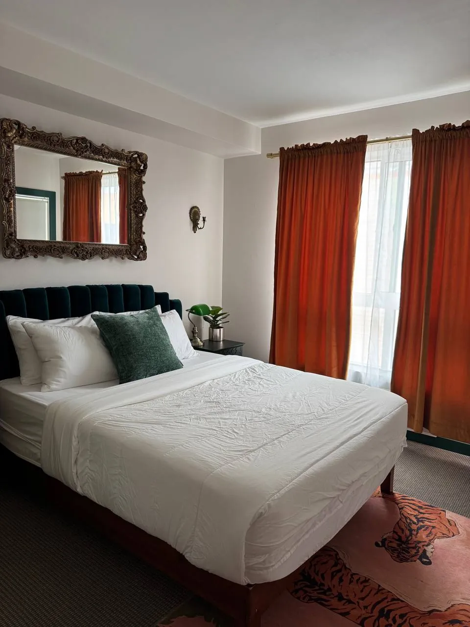 After cleaning, same spot: Bedroom