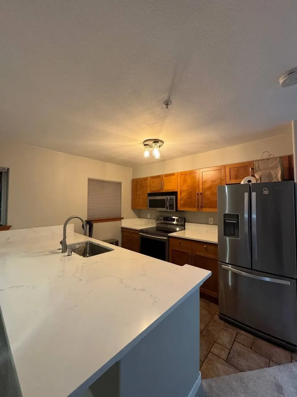 After cleaning, same spot: Kitchen