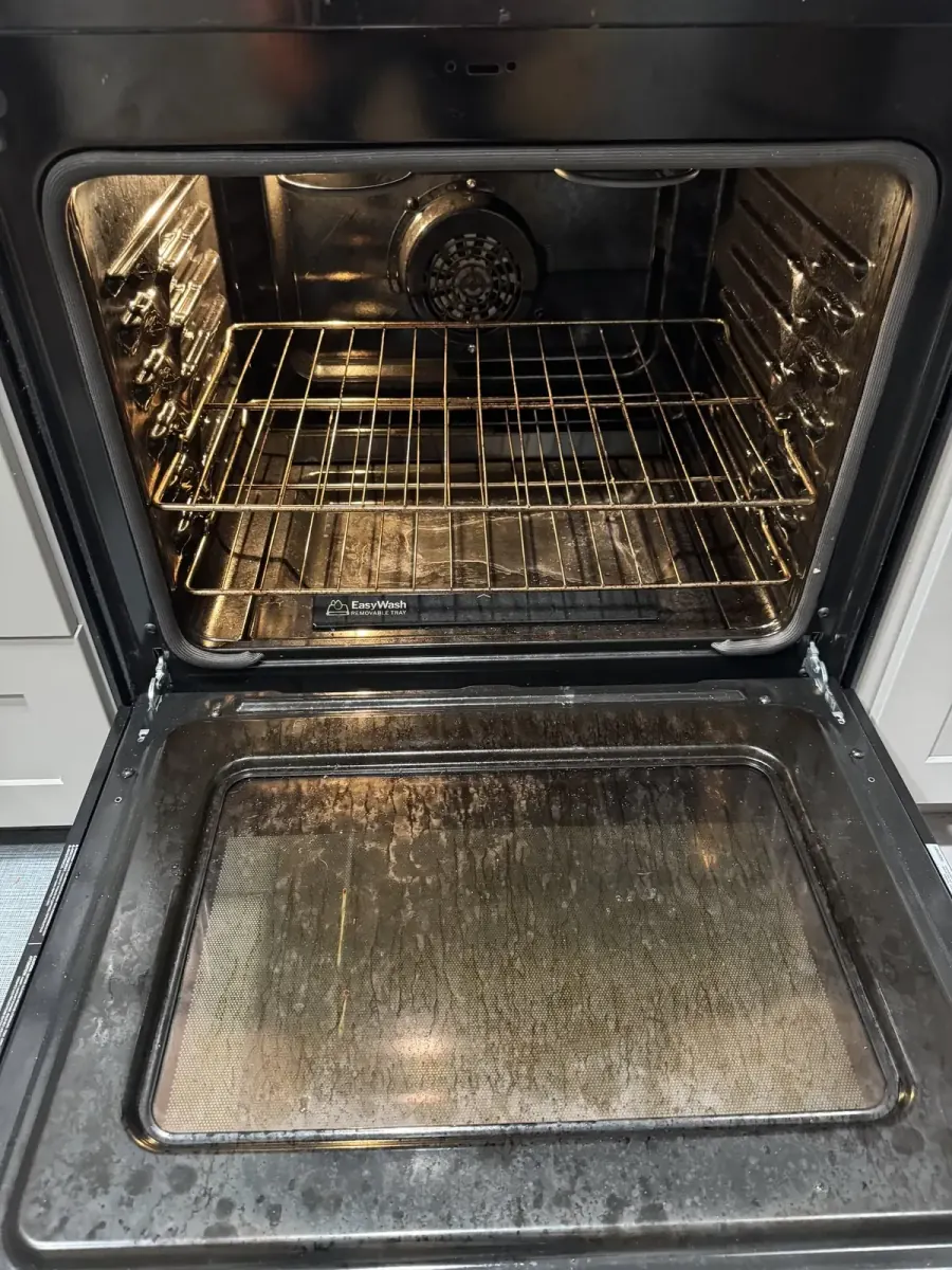 Before: oven interior